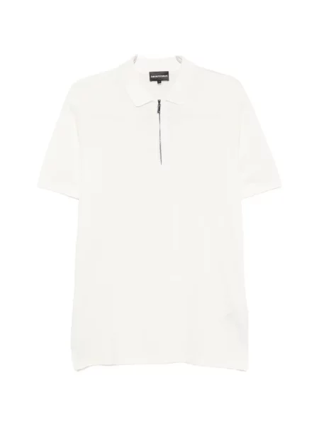 Tricou polo Emporio Armani cu autograf