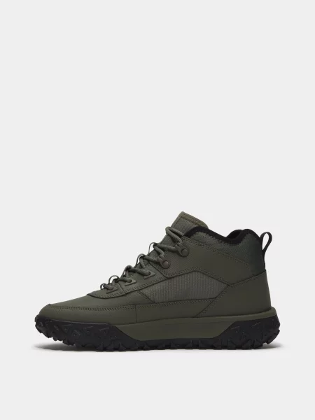 Ботинки Timberland зеленые