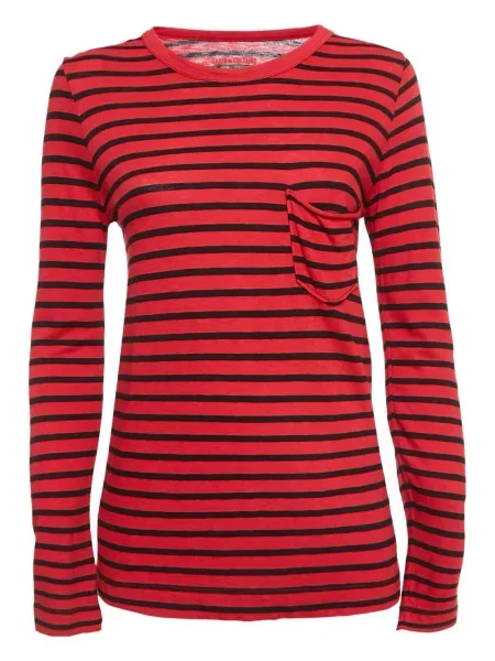 Top Zadig&voltaire cu dungi roșu