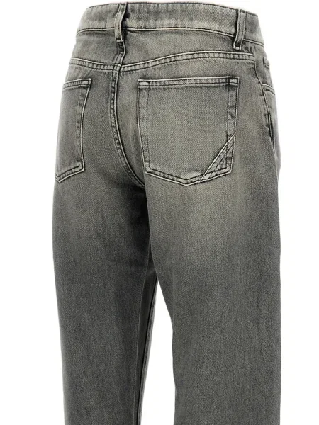 Blugi 3x1 cu 5 buzunare gri