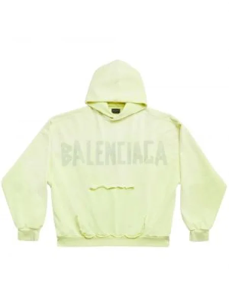 Hoodie Balenciaga με φθαρμένο εφέ