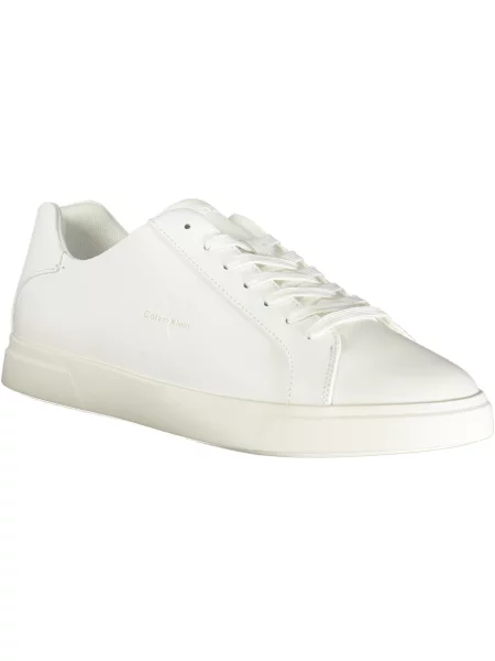 Calvin Klein Teniși din piele alb