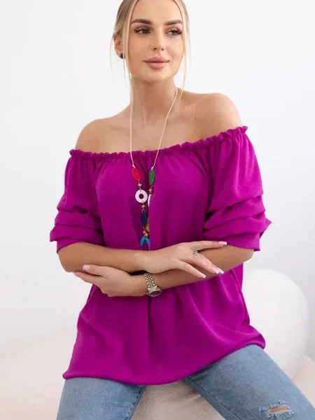 Bluză Kesi violet