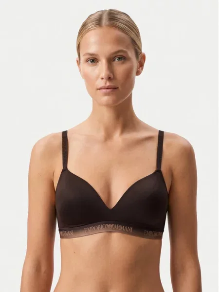 Emporio Armani Underwear Braletė liemenėlė Tamsiai ruda