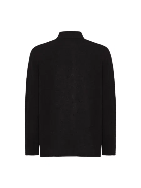 Sweter Roberto Collina brązowy