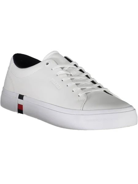 Pantofi Tommy Hilfiger din piele alb
