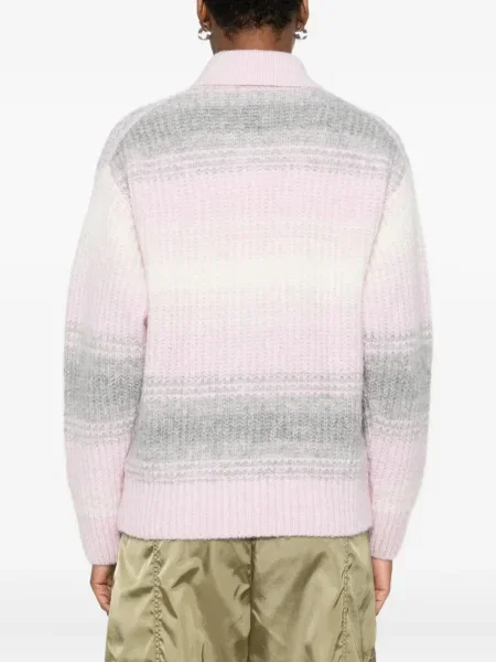 Cardigan Kenzo cu dungi roz