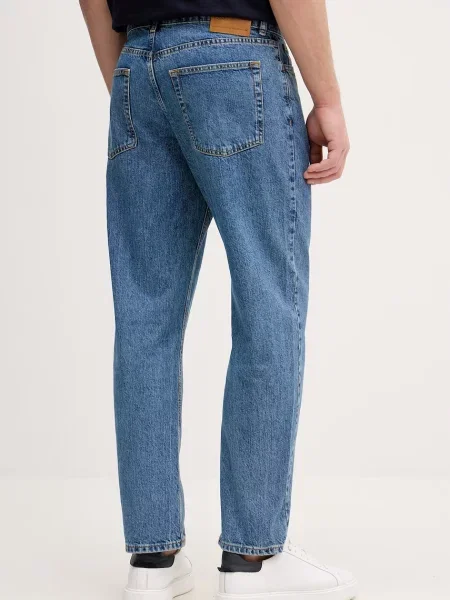 United Colors of Benetton jeansy relaxed fit niebieskie