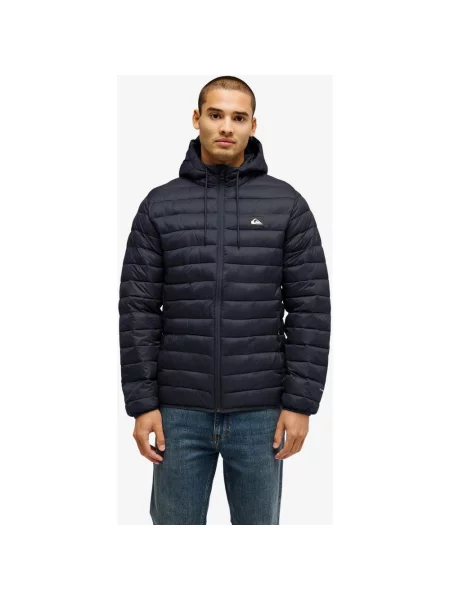 Kurtka z kapturem Quiksilver Scaly granatowy S niebieska