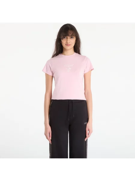 T-shirt GUESS Colette Ss Tee Light Purple Blossom S μωβ