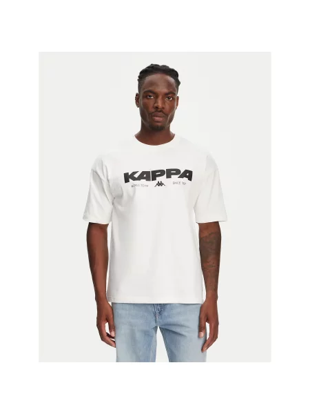 Kappa T-shirt Nhisso Regular Fit bijela