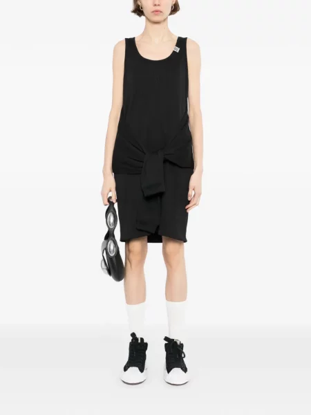 Mini rochie mini Maison Mihara Yasuhiro de costum mini negru