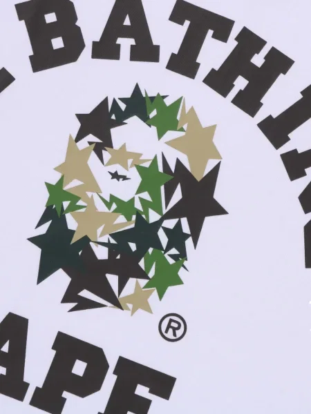 Tricou A Bathing Ape® alb