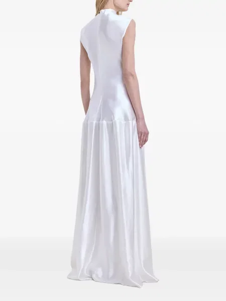Rochie Fforme fără mâneci alb