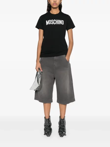 Tricou Moschino cu imagine negru
