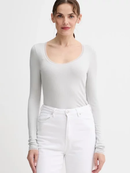 Tricou mânecă lungă Remain gri