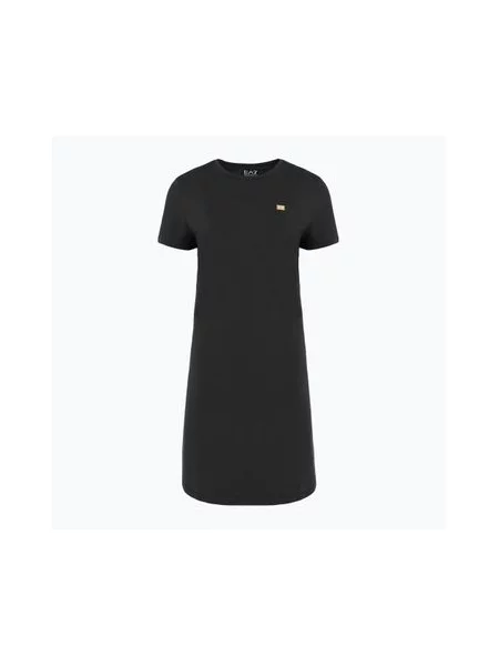 Повседневное платье Ea7 Emporio Armani черное