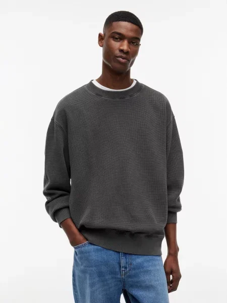 Palton Tommy Jeans negru