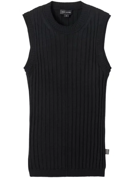 Top Marc Jacobs de lână negru