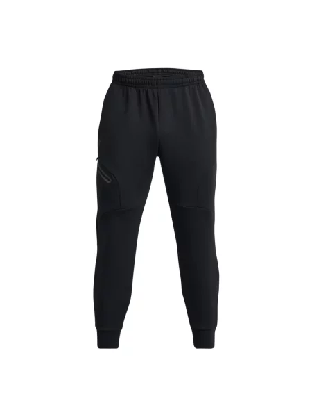 Spodnie Under Armour Unstoppable Fleece Jogger Black/ Black XS czarne