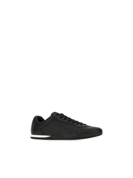 Sneakersy Gucci skórzane czarne