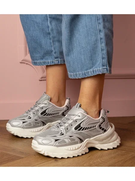 Sneakerși Gemre alb