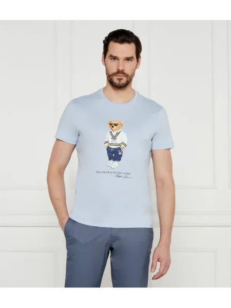 POLO RALPH LAUREN Póló | Custom slim fit kék