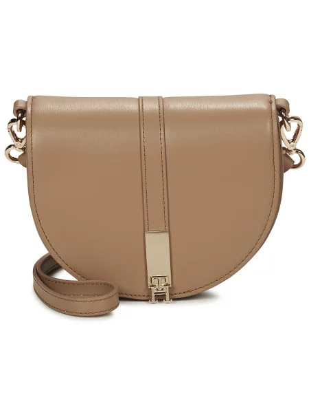 Crossbody torbica Tommy Hilfiger rjava