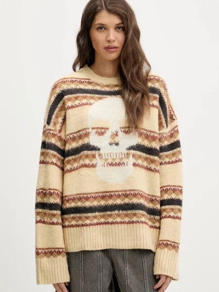 The Ragged Priest pulover călduros bej