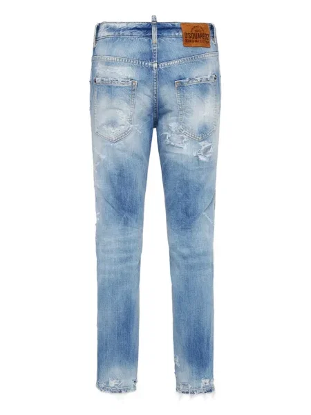 Blugi Dsquared2 rupți albastru