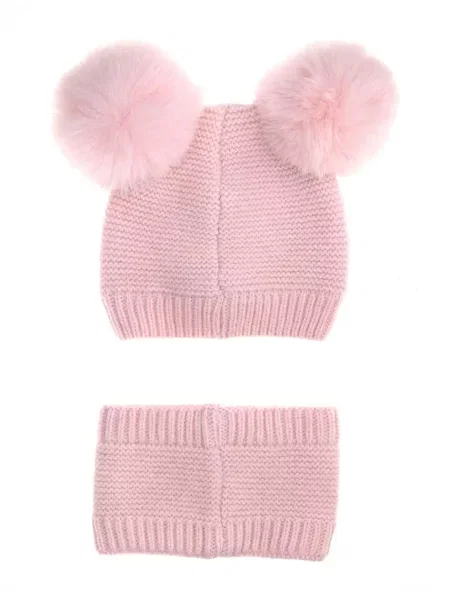 Шапка Guess розово