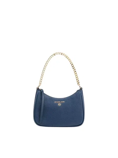 Zawieszka Michael Kors skórzana niebieska