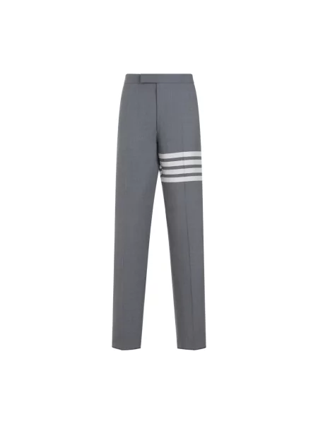 Spodnie Thom Browne wełniane szare