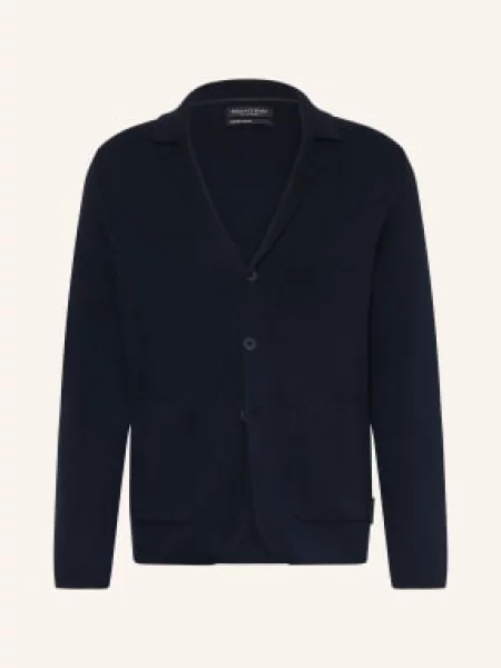 Marc O'polo Dżersejowa Marynarka Regular Fit blau granatowa