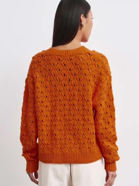 Medicine sweter pomarańczowy