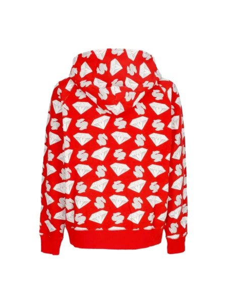 Bluza z kapturem Billionaire z kapturem czerwona