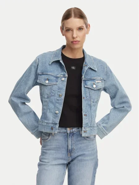 Дънково яке Calvin Klein светлосиньо