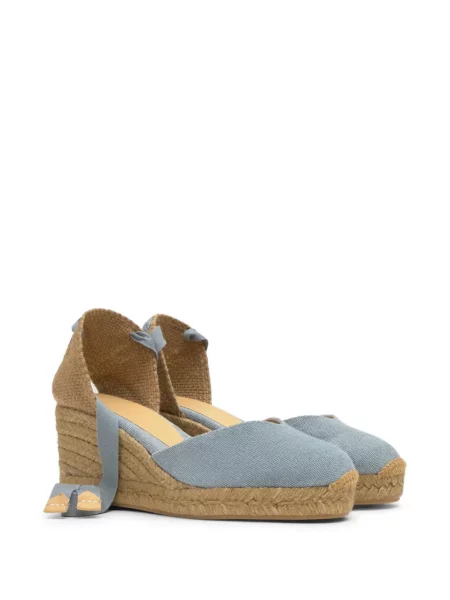 Espadrile Castaner din canvas albastru