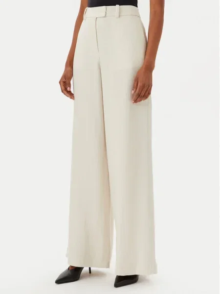 Marc O'Polo Pantaloni din Wide Fit bej