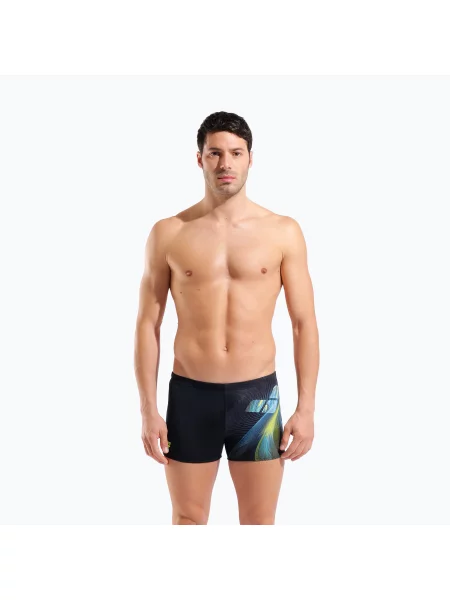 Boxeri de înot pentru bărbați arena Jellyfish Swim Short black/multi negru