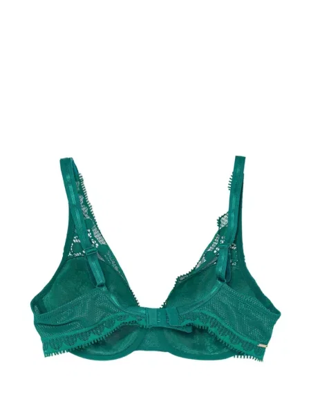Sutien Chantelle din dantelă verde