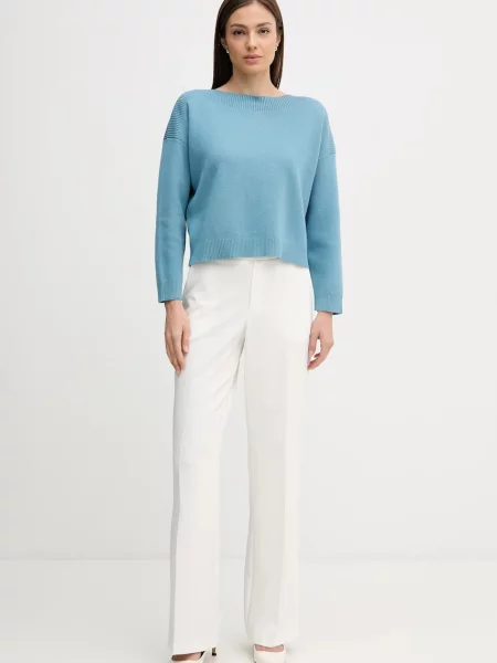 United Colors of Benetton Pulover s primesjo volne modra
