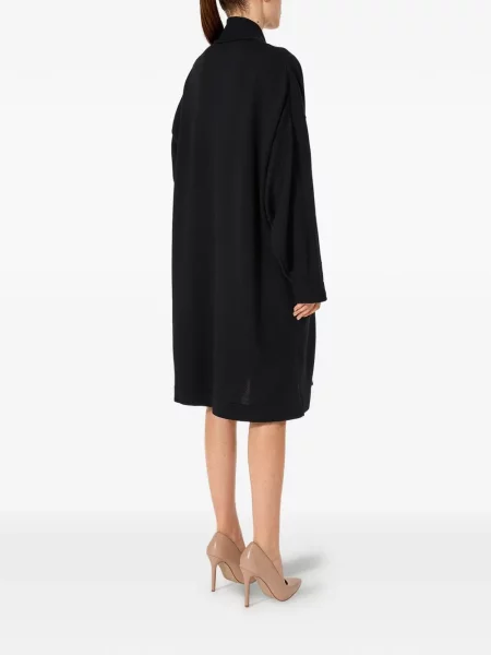 Ζακέτα Wolford από μαλλί merino μαύρο