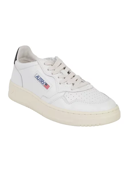 Sneakersy Autry skórzane casual białe