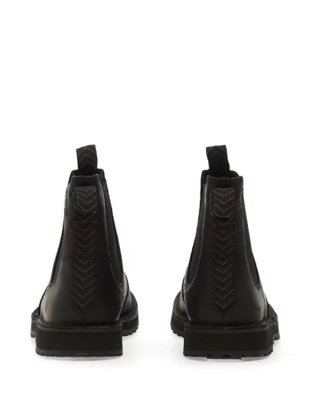 Cizme scurte Clarks din piele negru
