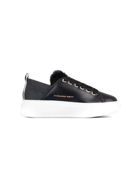Sneakersy Alexander Smith casual czarne