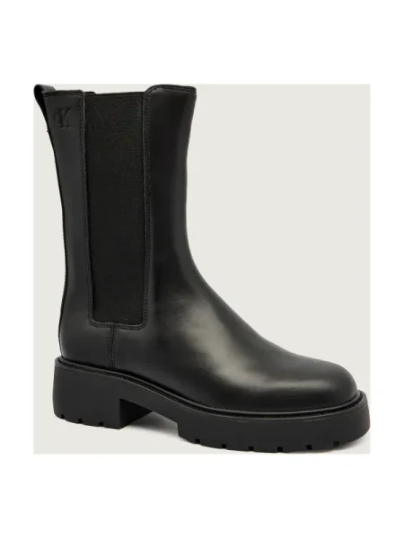 Blugi Calvin Klein din piele negru