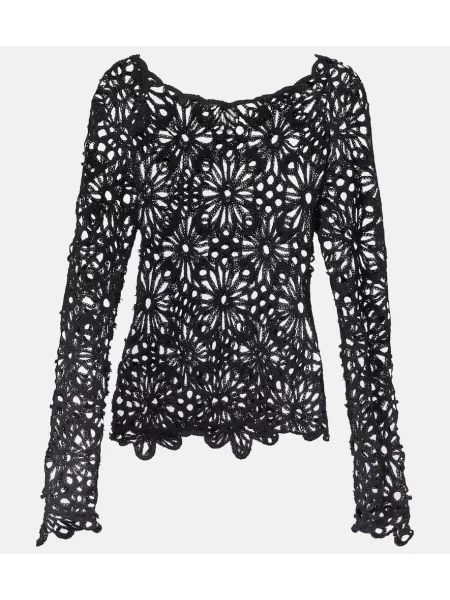 Top Norma Kamali negru