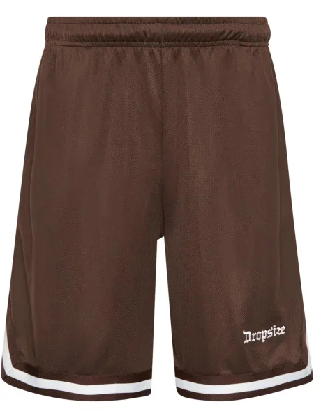 Dropsize Pantaloni maro alb