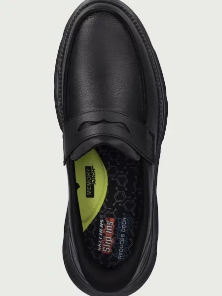 Skechers férfi mokaszin GARZA WYATT fekete